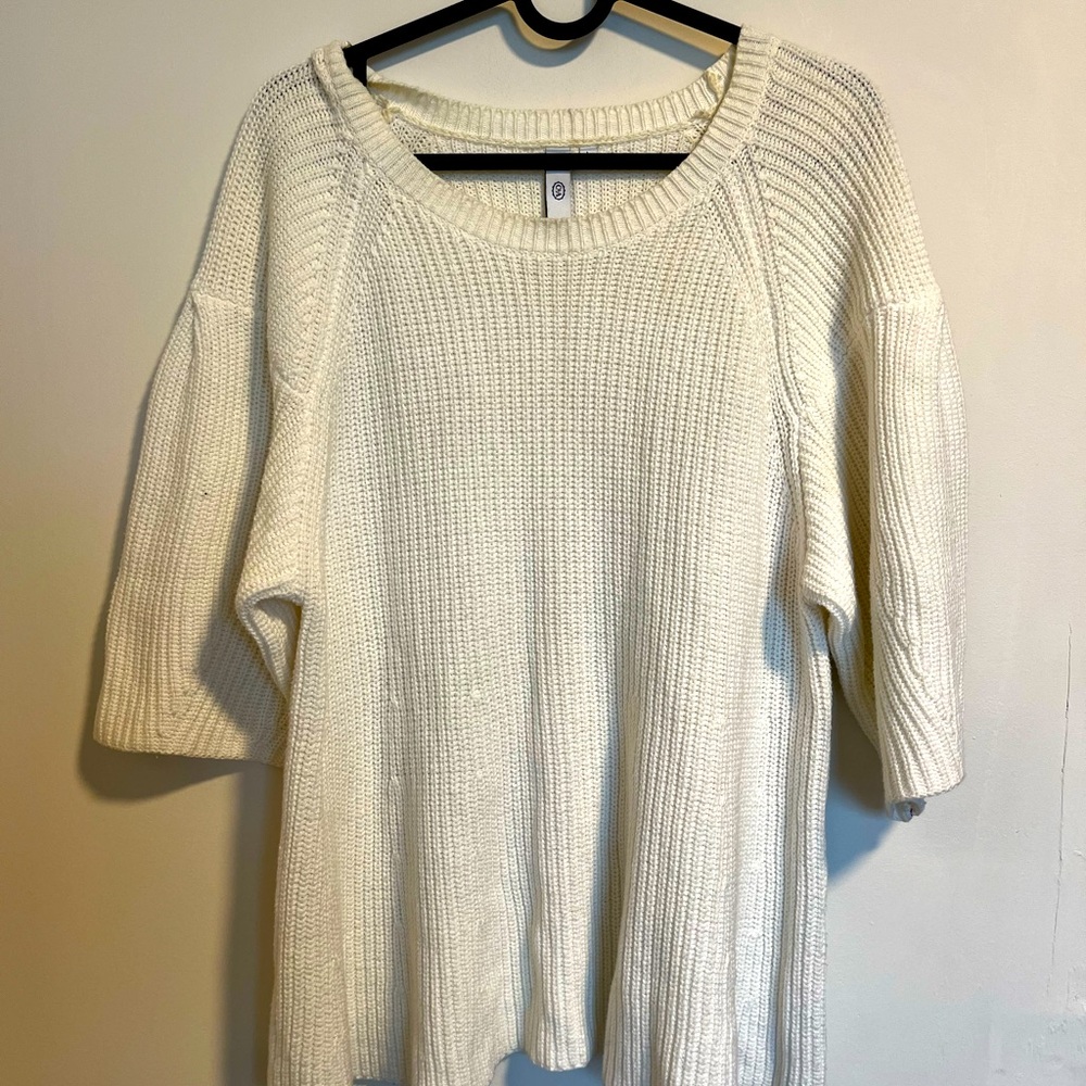 Short-sleeves sweater women
